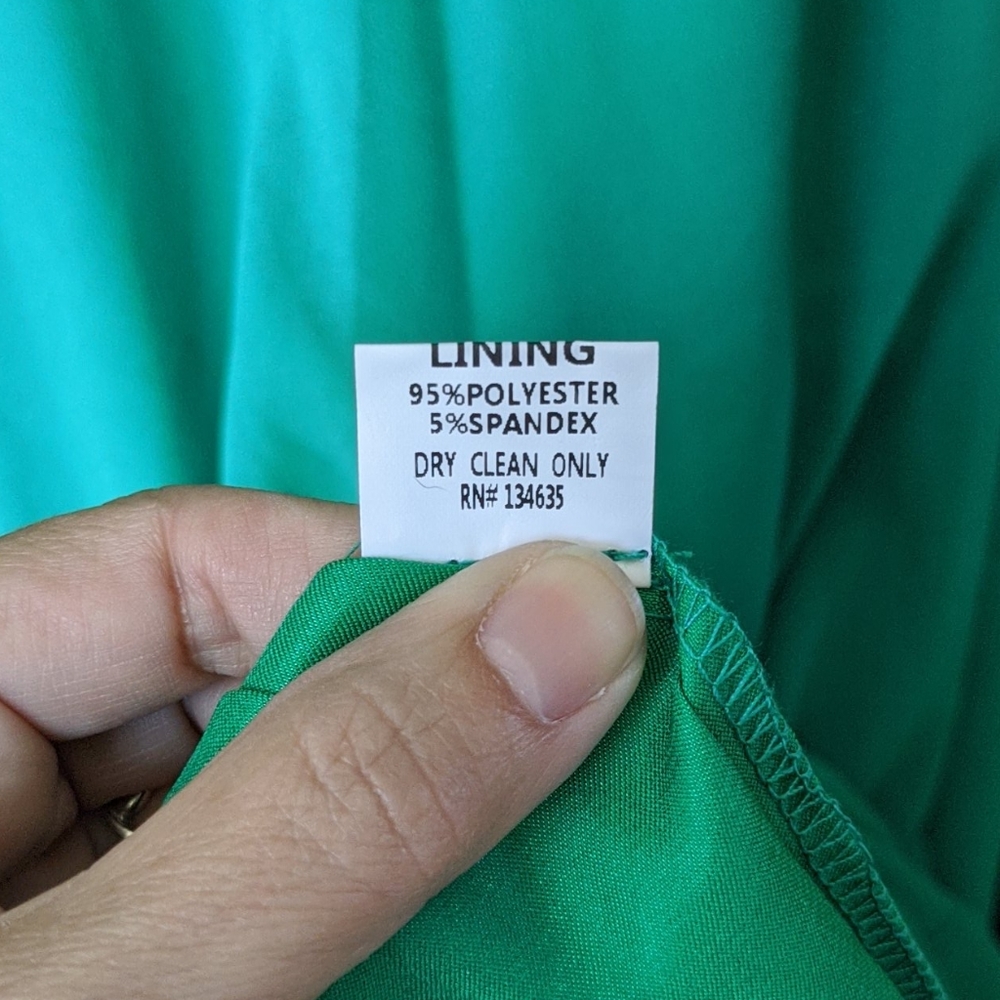 NWT Green chiffon maxi dress - Picture 7 of 8